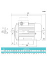 0.55 kW asynchronous electric motor MA 90L-8