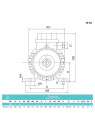 Asynchronous electric motor MA 90S-4/2
