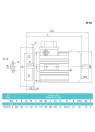 0.37 kW asynchronous electric motor MA 90S-8