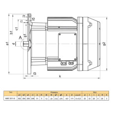 Асинхронний електродвигун МКЕ 2011-6
