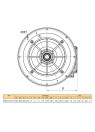 Asynchronous electric motor MKE 2612-24/4