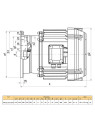 Asynchronous electric motor MKTE 3518-24/4