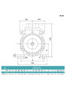 0.37 kW asynchronous electric motor MR 71A-2