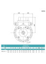 3 kW asynchronous electric motor MRS 100L-2