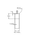 Электрографитовая щетка SA45 16х32х50 CL09E