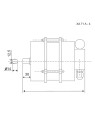 0.2 kW asynchronous electric motor XA 71A-4