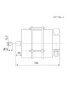 0.25 kW asynchronous electric motor XT 71B-4